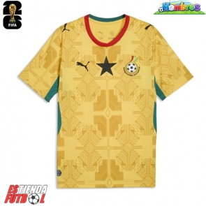 Ghana Segunda Equipación Mundial 2026 Manga Corta